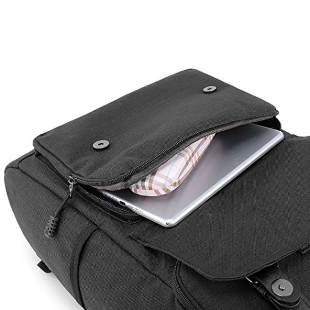 NEW Mens Vintage Casual Backpack - Picture 3 of 4